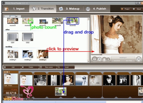Free photo to DVD slideshow software