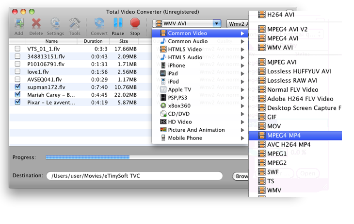 convert flv to mp4 on mac