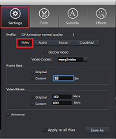 change ouput video options in Mac Total Video Converter