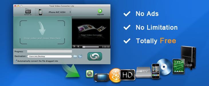Total Video Converter Lite for Mac 3.6.1 full
