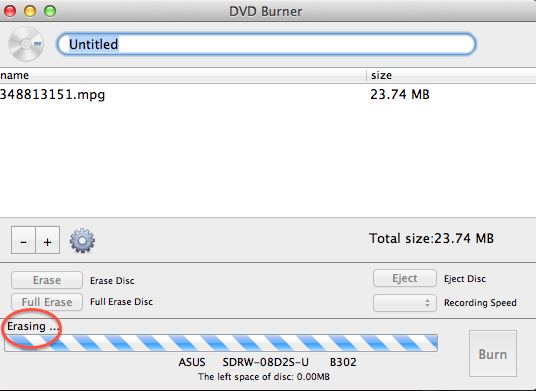 burn DVD on Mac