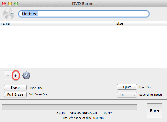 burn DVD on Mac