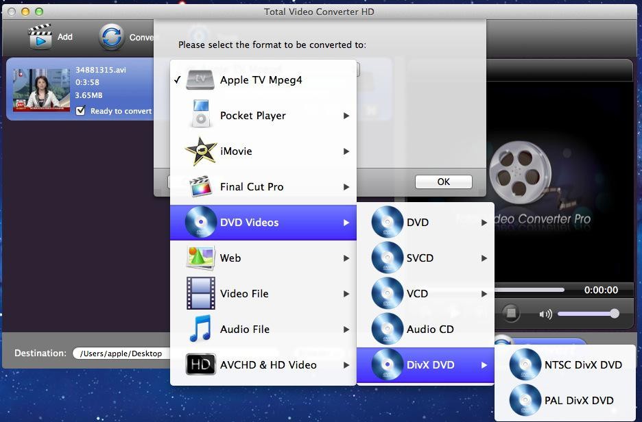 total video connerter mac